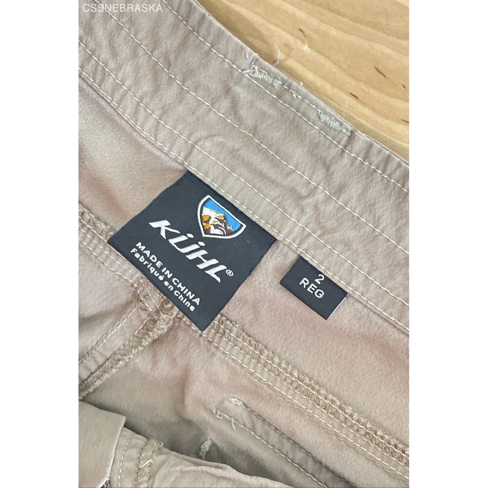 Kuhl Roll‎ Up Hiking Pants Vintage Patina Dye Women's Size 2 Regular - Picture 8 of 9